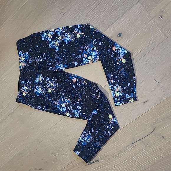 EUC Sweaty Betty Leggings Women's sz S Power Floral 7/8 Length Active Bottoms - Picture 3 of 10
